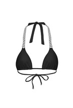 Топ купальный VENERA black + silver - фото 70657