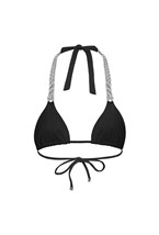 Топ купальный VENERA black + silver - фото 70658