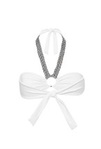 Бандо AFINA white + silver - фото 70694