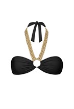 Бандо AFINA black + gold - фото 70703