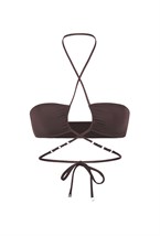 Бандо SELENA chocolate + gold - фото 70726