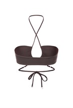 Бандо SELENA chocolate + gold - фото 70727