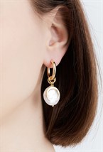 Серьги Я – моё солнце, Я же – моя луна - фото 71013