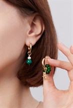 Серьги Dino & Malachite - фото 71094