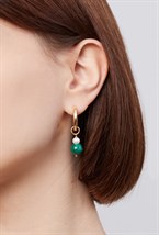 Серьги Dino & Malachite - фото 71095