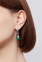 Серьги Dino & Malachite - фото 71098