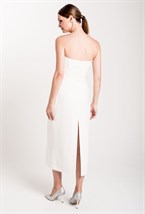 Платье-бандо миди - фото 71118