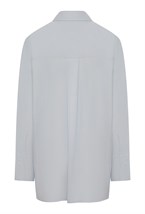 Рубашка оверсайз из хлопка - фото 71162