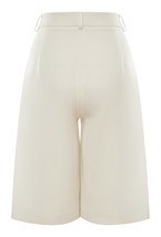 Шорты-бермуды из костюмной ткани - фото 71187