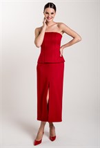 Корсет из костюмной ткани - фото 71333