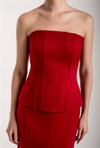 Корсет из костюмной ткани - фото 71334