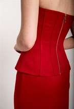 Корсет из костюмной ткани - фото 71335