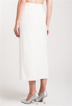 Юбка узкая макси с разрезом - фото 71345