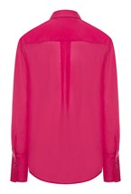 Рубашка полупрозрачная из хлопка с вискозой - фото 71359