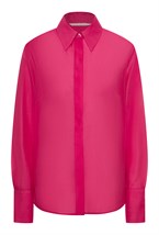 Рубашка полупрозрачная из хлопка с вискозой - фото 71361