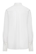 Рубашка полупрозрачная из хлопка с вискозой - фото 71365