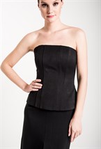 Корсет из костюмной ткани - фото 71468