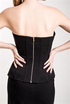 Корсет из костюмной ткани - фото 71469