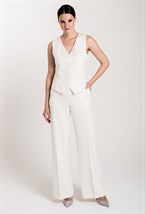 Жилет из костюмной ткани - фото 71472