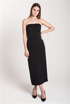 Платье-бандо миди - фото 71513