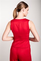 Жилет из костюмной ткани - фото 71531 Жилет из костюмной ткани - фото 71531