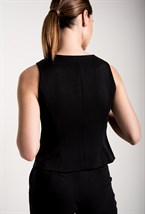 Жилет из костюмной ткани - фото 71536