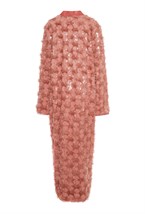 Кимоно с пайетками с отделкой из бархата - фото 71584