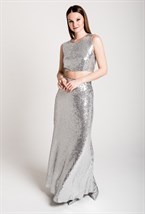 Кроп-топ с пайетками - фото 71617