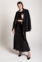 Кроп-топ с пайетками - фото 71626