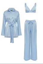 Шелковый костюм - фото 72101