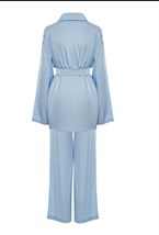 Шелковый костюм - фото 72103