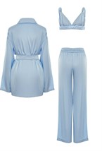 Шелковый костюм - фото 72104