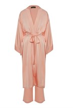 Шелковый костюм - фото 72113