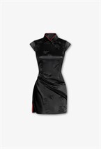 мини-платье black qipao - фото 72954