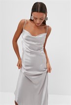 Платье-комбинация миди - фото 73029