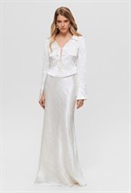 Блуза на завязках - фото 73033