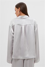 Блуза атласная - фото 73063