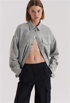 Рубашка в клетку - фото 73100