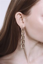 Серьги Golden Chain (small) - фото 73381