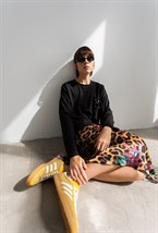 Юбка "Леопард с цветами" - фото 73484