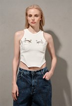 Топ в рубчик - фото 74014