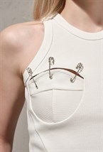 Топ в рубчик - фото 74017