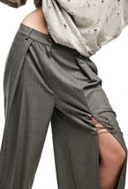 Брюки шефа с разрезом - фото 74133