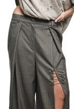 Брюки шефа с разрезом - фото 74134