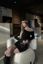 Лонгслив на одно плечо Stella - фото 74341