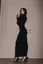 Платье с капюшоном Serena - фото 74483