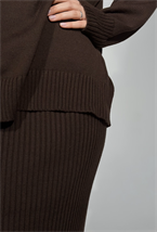 Вязаный костюм Brown - фото 74634