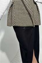 Шерстяной жилет из твида - фото 74664