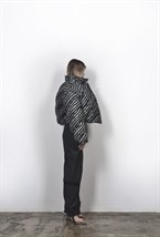 Пуховик Mohair stripe - фото 75537