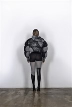 Пуховик Nylon distressed - фото 75602